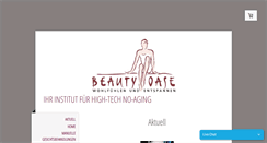 Desktop Screenshot of beauty-oase.ch